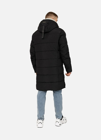 Черная зимняя мужская длинная куртка цвет черный цб-00254588 Kings Wind