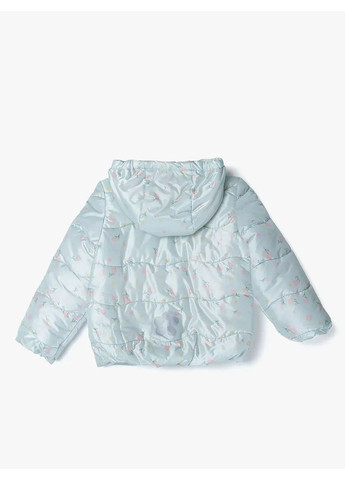 М'ятна куртка демісезон,м'ятний в кольорові візерунки,. 5.10.15