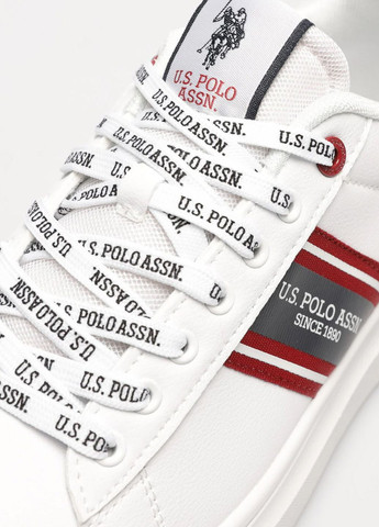 Білі кросівки чоловічі U.S. Polo Assn. CODY002