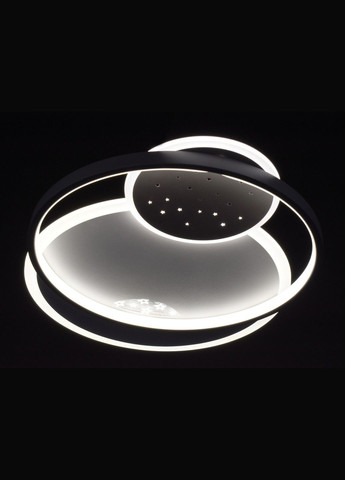 Люстра светодиодная потолочная LED светильник для квартиры на потолок лэд с пультом 27122 Белый 5х40х52 см. Sunnysky (364759987)