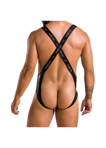 Чоловіче відкрите боді 027 Bruno Black CherryLove Passion (296623496)