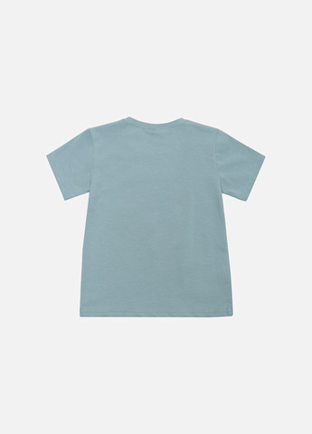 Сіра літня футболка для хлопчика колір сірий цб-00223218 Galilatex