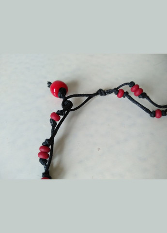 Керамічне намисто ручної роботи з чеським скляним бісером №3 Коти&Ангели (302450807)