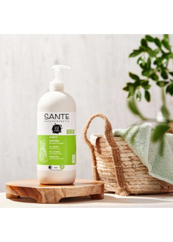 БІО-Гель для душу Ананас та Лимон (для всієї родини) 950 мл Sante (298055819)