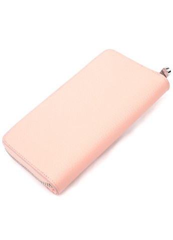 Вертикальный женский кошелек из кожи с отделениями для купюр и карт розовый (sku_21158) No Brand (328218479)