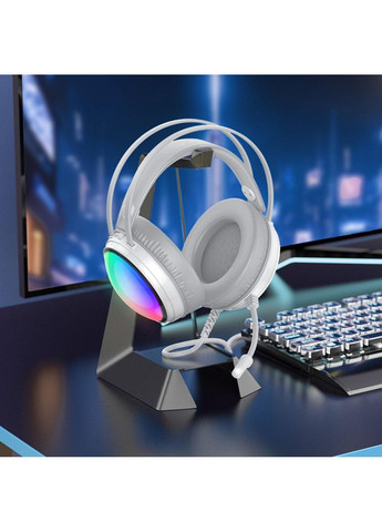 Навушники BO108 Flame gaming headphones White Borofone (353497599)