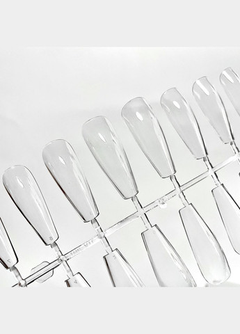 Набір Гелеві тіпси Прозорі 120 шт. + Gel GLUE гель клей для гелевих тіпс 5 мл. Magic Girl (303635569)