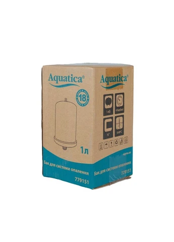 Бак для системи опалення циліндричний 1л (779151) AQUATICA (395987589)