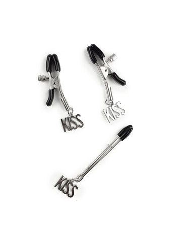 Зажимы для сосков и клитора Nipple and clit clamps KISS CherryLove Art of Sex (282710691)