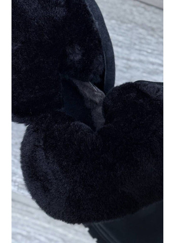 Чоботи жіночі зимові ремінець чорні L&M (313654008)