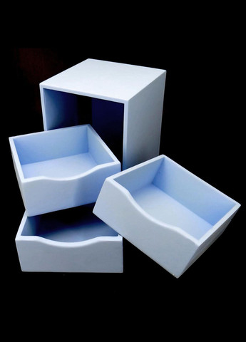 Мини-комод из дерева Аджало ирис (МНК-009052) No Brand (328224734)