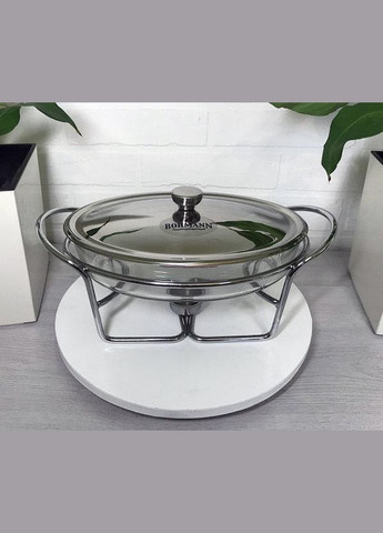 Марміт скляний овальний BH-2003 (1.5л) Bohmann (328601712)