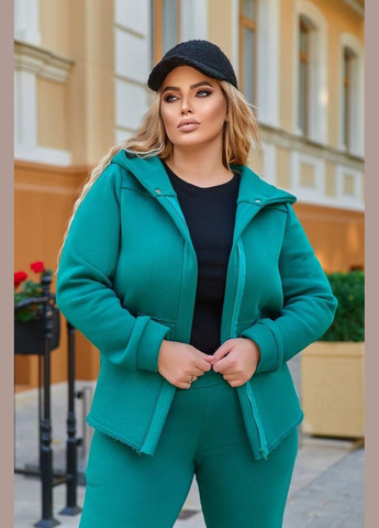 Костюм жіночий для будь-якого випадку SF-256 Зелений, 62 Sofia (267424878)