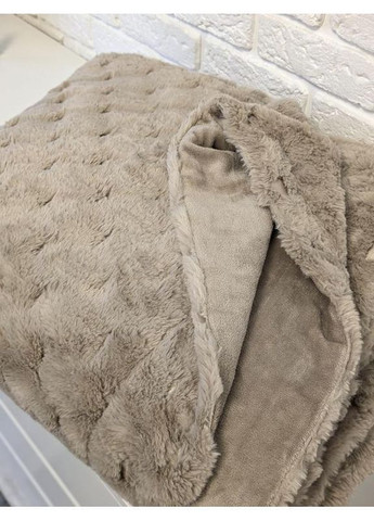 Пушистый плед шиншилла кролик, евро Vishnya (371657377)