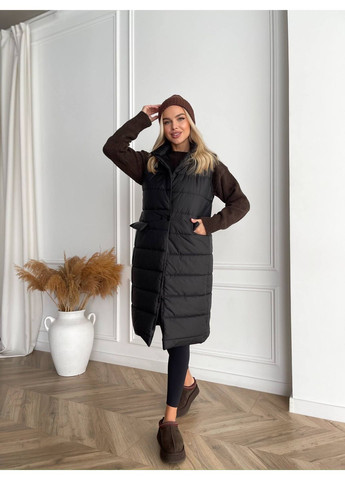 Жилетка женская стеганная на синтепоне 150 (Замеры в описании) DK/DL Мода без кордонів (366725490)