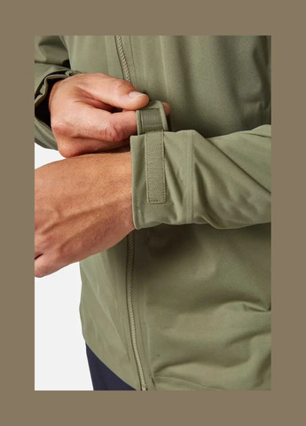 Комбінована демісезонна куртка kinetic 2.0 jacket light khaki Rab