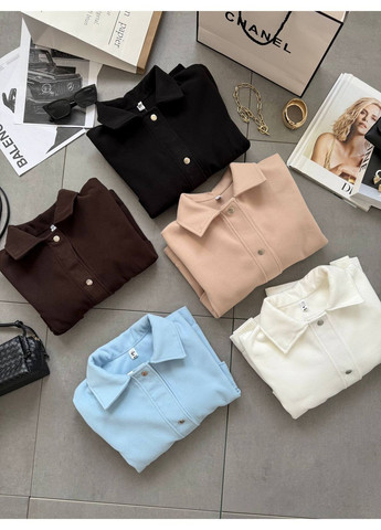 Голубой женский женский пиджак прямого кроя No Brand - демисезонный