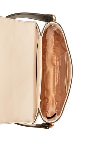 Сумка крос-боді жіноча Brevard Quilted Logo Crossbody біла Guess (305567736)