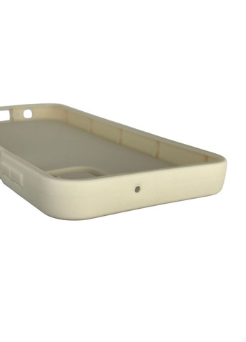 Чохол силіконовий Soft Touch з 3D принтом для Galaxy A12 (SM-A127F) молочний (Повний захист камери) Samsung (371652847)