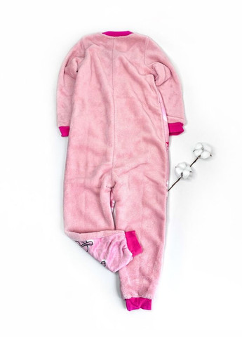 Рожева піжама кігурумі 116 см рожевий артикул л819 Nickelodeon