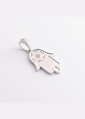 Серебряный кулон Хамса с фианитами 1187 Oniks (332675095)