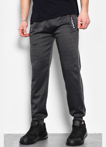 Спортивні штани чоловічі темно-сірого кольору Let's Shop (278761320)