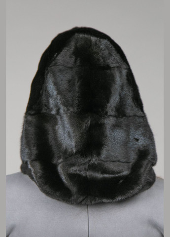 Капюшон из меха норки блекглама Chicly Furs (286327418)