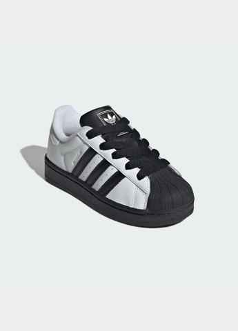 Білі всесезонні кросівки superstar ii adidas