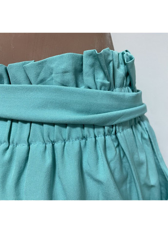 Шорти жіночі тонкі короткі легкі кишені пояс гумка S м'ята No Brand (363053933)