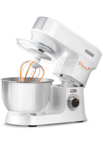 Кухонная машина 1000Вт, чаша-металл, корпус-пластик, насадок-12, белый Sencor (342113953)