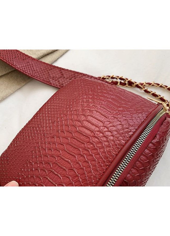 Женская бананка сумочка на грудь из экокожи коричневая ProDobro (363258996)