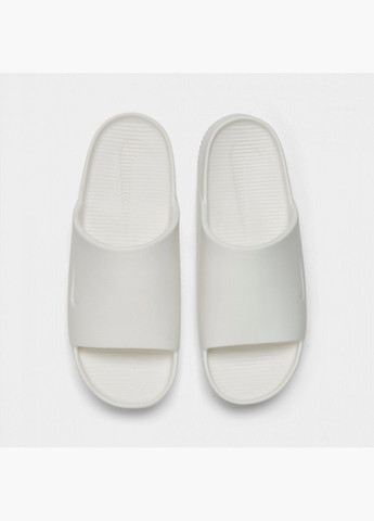 Белые мужские тапочки calm slide sandals white fd4116-100 Nike