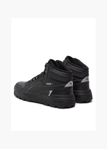 Черные всесезонные кроссовки унисекс rebound abrupt open road ii black 397469-01 Puma