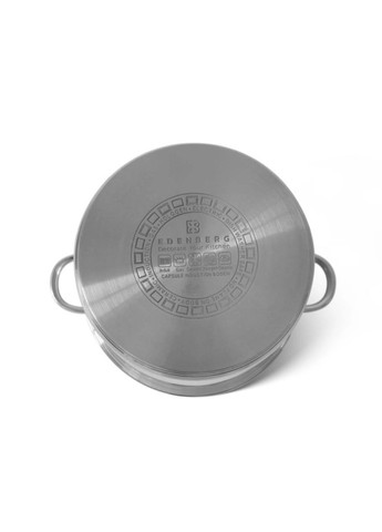Каструля з кришкою з індукційним дном 13,5 л 28x22 см EB-546 Edenberg (319645933)