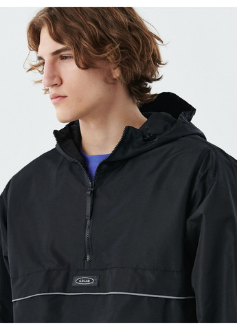 Куртка анорак мужская осенняя черная Cropp (361855409)