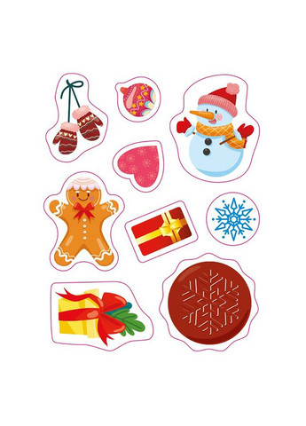 Вітальна листівка "З Новим роком!" 1012004 з наліпками Ranok Creative (367727963)