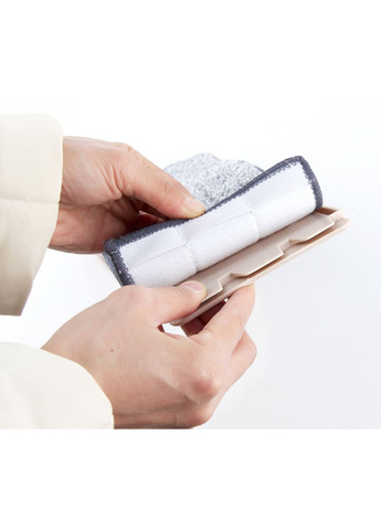 Змінний моп для плоскої швабри Запаска для підлогонатирача 32х12 см No Brand (315633236)