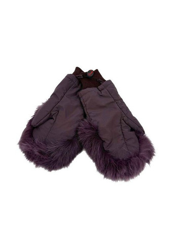 Детские перчатки, арт. AV-019, баклажанный кролик,, 7-9 лет Fiona (361858156)