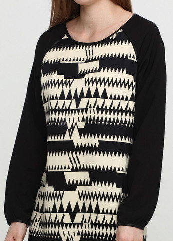 Черное повседневный платье черно-жёлтый Axel