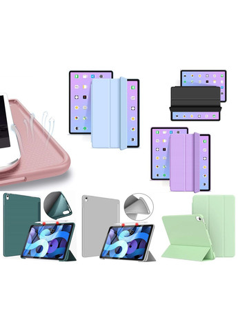 Чехол Tri Fold Soft TPU Silicone для Apple iPad Air 11" M2 2024 Purple (711411) BeCover (366220123)