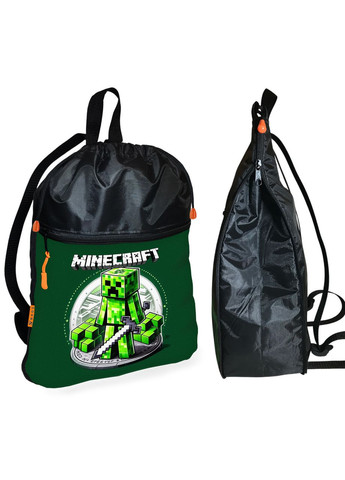 Школьный рюкзак детский Minecraft + Сумка для обуви спортивной формы рюкзак-мешок для мальчика (1959) No Brand (328693467)