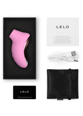 Звуковий стимулятор клітора SONA 2 Travel Pink, тревел-версія, 12 режимів - CherryLove Lelo (332209846)