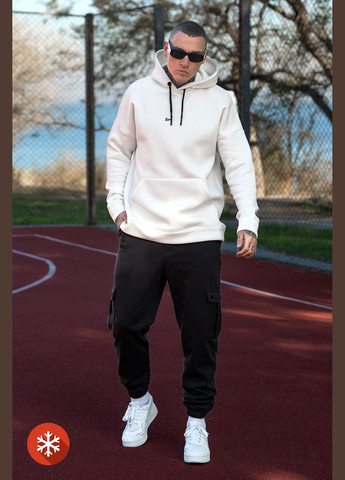 Чоловіче тепле худі Bless 3 Білий Teamv (327369399)