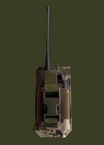 Подсумок для рации универсальный пиксель чехол Motorola Kenwood TYT Baofeng Get’Man PDSMK-RC-MRNN9KT-TP1-PXL (316089579)