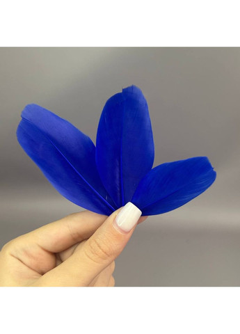 Пір'я гусячі для рукоділля 5-7 см, ∼50шт - електрик Plus-plus (354795247)