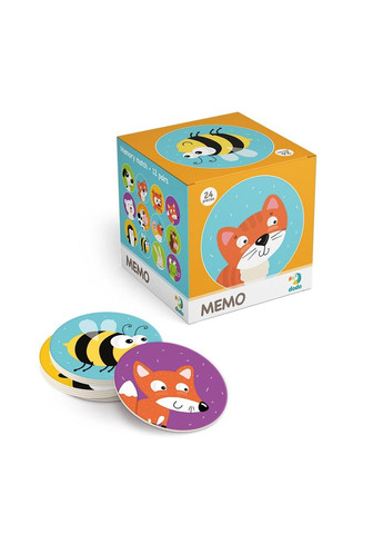 НАСТІЛЬНА ГРА-МЕМО ТВАРИНКИ Dodo (316087607)