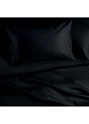 Двухспальное постельное белье сатин BLACK 180х220 см Cosas (307477916)