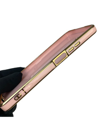 Чехол для C30S с защитой камеры с золотой окантовкой на реалми с30с пудровый gs1 Realme (366235888)