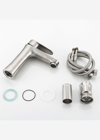 Смеситель для умывальника F1048, сатин Frap (316088997)