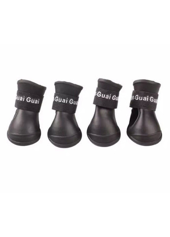 Обувь для собак резиновая "Daddy" Black 43 x 33 мм Size S Xtep (320953301)